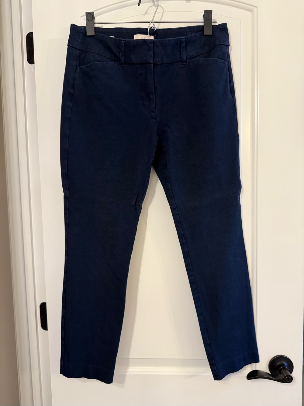LOFT women’s Navy blue Slim Ankle Pants